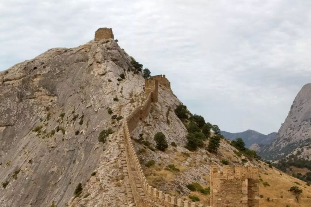 Genoese fortress in Sudak